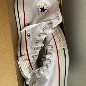 High top white converse